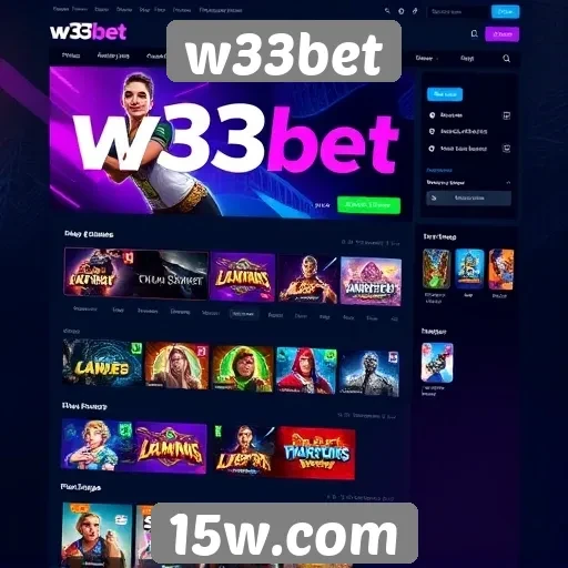 Experiência do usuário no w33bet é destaque